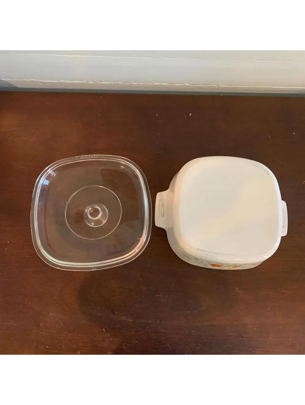 Corning Ware Wildflower 2 Quart Casserole (A-2-b) with Lid (A-9-c)